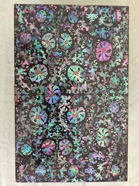 Jewelry Box, Mother of Pearl, Najeon Chilgi, Lacquered,Handmade