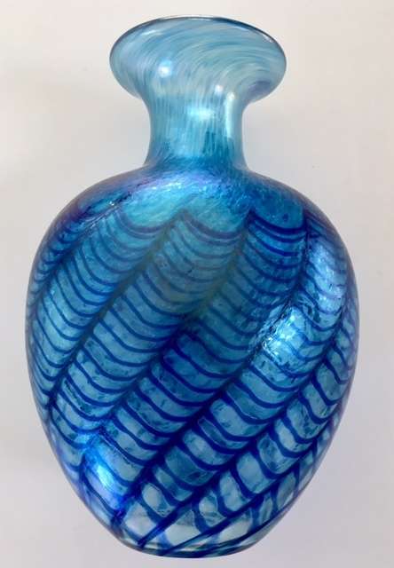Art Glass Vase By Robert Held