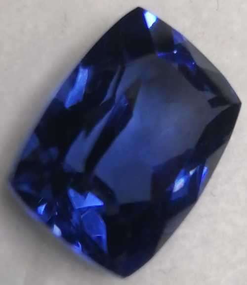 10.87 Ct - Certified Tanzanite  - 13.76x10.18 mm - Natural 100% GENUINE
