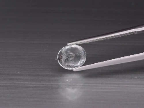 1.41ct -Certified- Oval Natural Unheated Blue Aquamarine