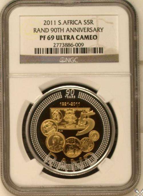 SARB 90th ANNIVERSARY CROWN *** PF69 Ultra Cameo ***