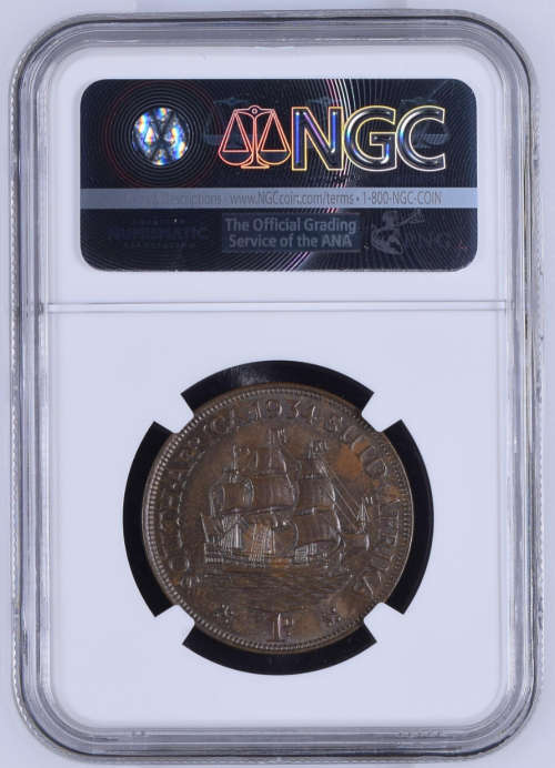 1934 penny NGC MS63BN