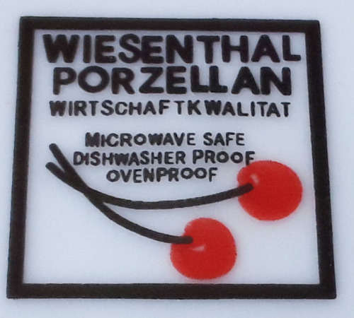 2x WIESENTHAL COFFEE CANS AND SAUCERS, DISHWASHER PROOF, UNUSED CONDITION