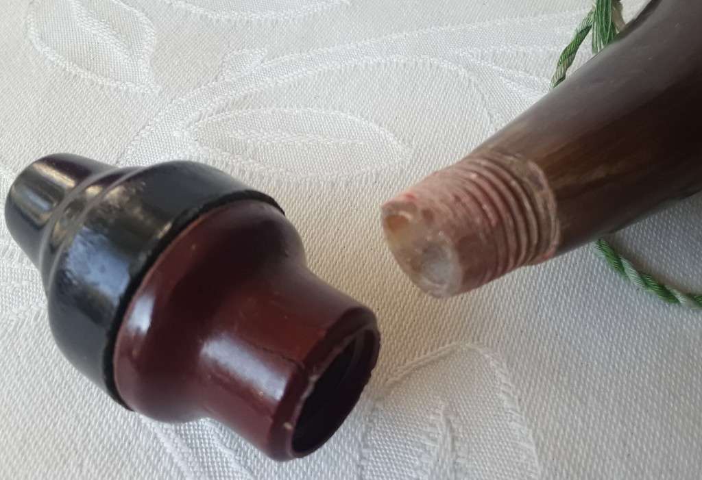 VINTAGE SWISS COW HORN (WORKING) AND IN GOOD CONDITION