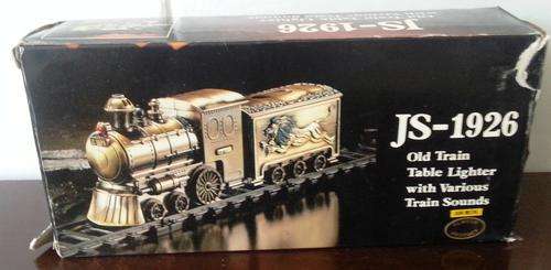 JS-1926 OLD TRAIN TABLE LIGHTER WITH VARIOUS TRAIN SOUNDS BY ELWECO PRODUCT