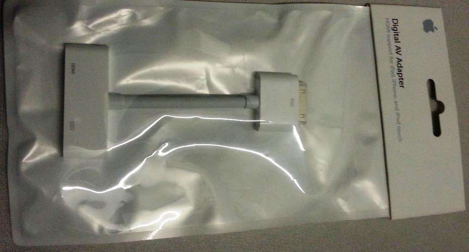 APPLE DIGITAL AV ADAPTER