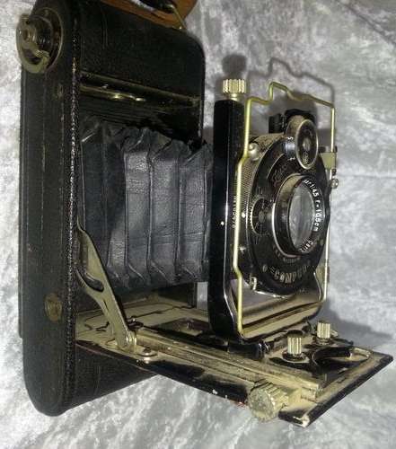 Vintage 6x9in Roll Film Zeiss Ikon Telma Folding Bellows Camera from late 1930