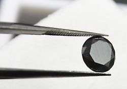 1.40 Ct Beautiful Round Cut Black Diamond Moissanite Solitaire