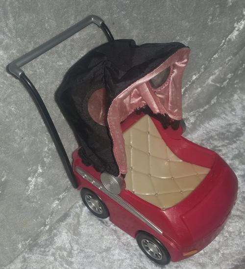Rare Retired Bratz Babyz  Hot Pink Buggy Stroller
