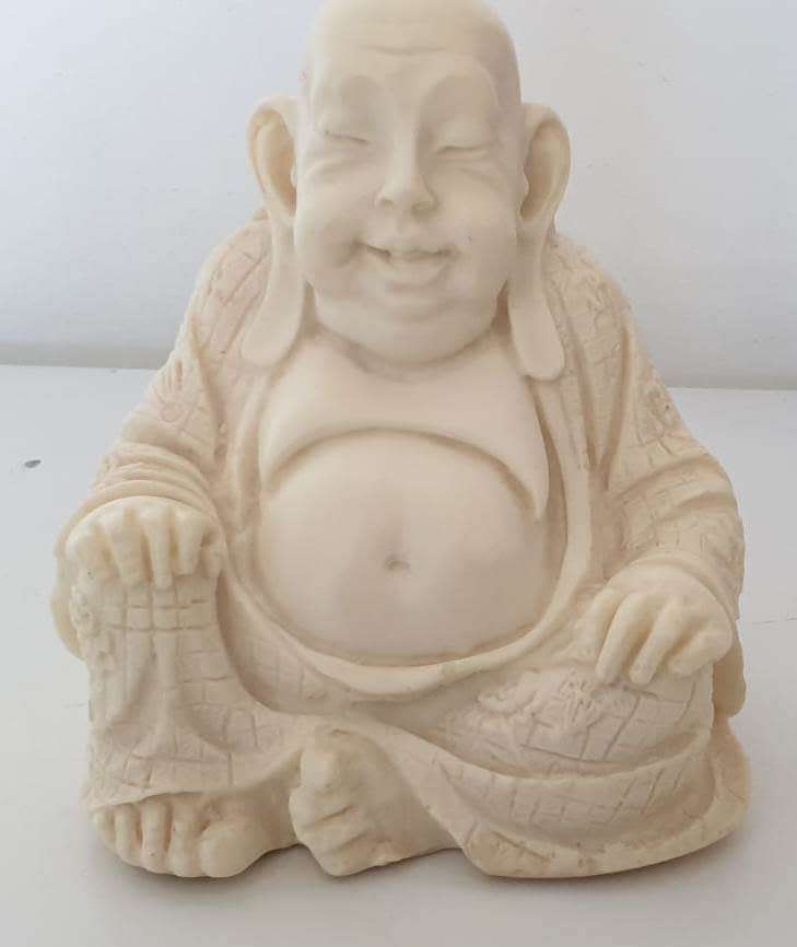 Smiling Budha Figure 13.5cm high