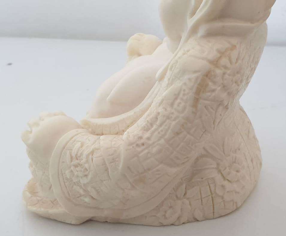 Smiling Budha Figure 13.5cm high