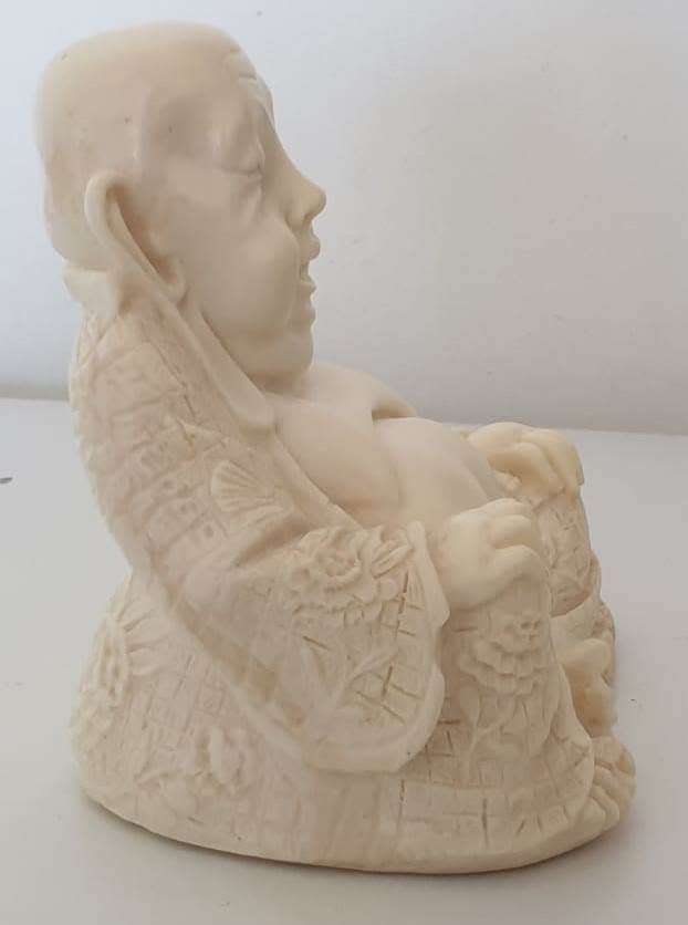 Smiling Budha Figure 13.5cm high