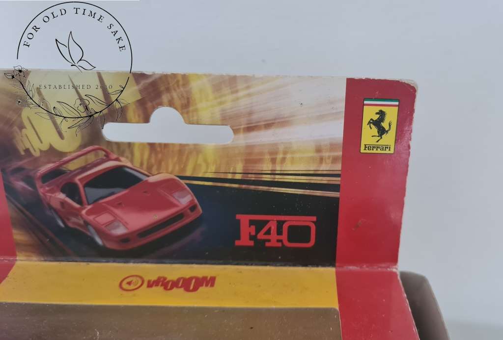 Shell Ferrari F40 model car in box - scale 1/38