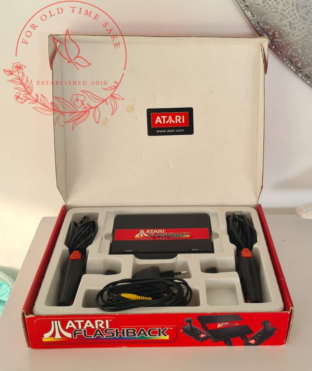 Atari Flashback Classic Video Game Console Mini - 2 controllers