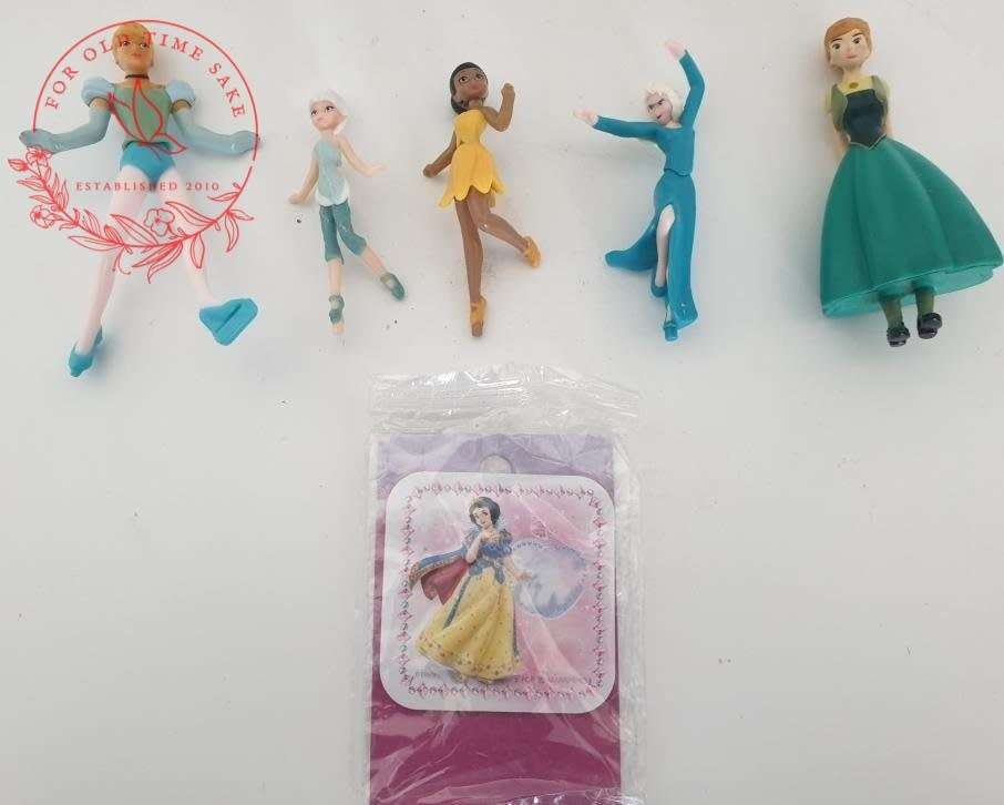 Assorted Disney Mini dolls tallest one is 9cm