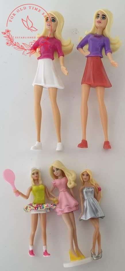 5x Mini Dolls talles ones is 11cm  small ones 6cm