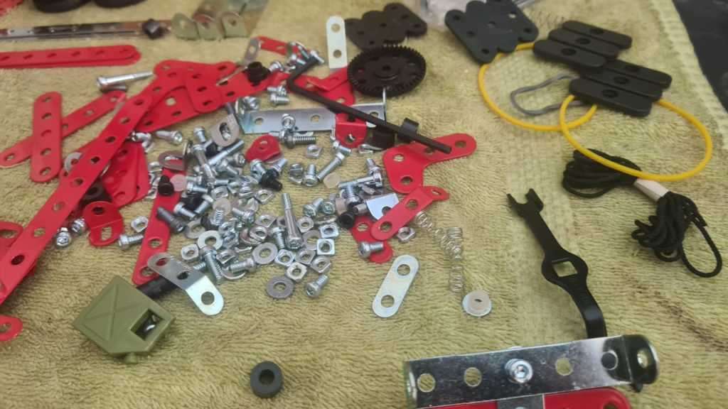 Meccano Adventures of TinTin, Packet out, seems like set is complete