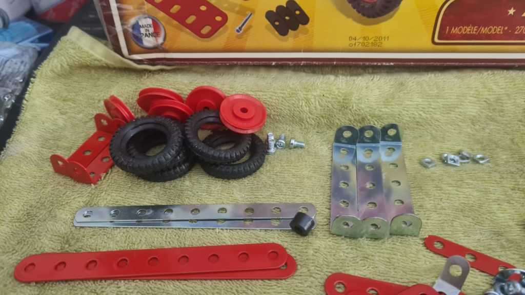 Meccano Adventures of TinTin, Packet out, seems like set is complete