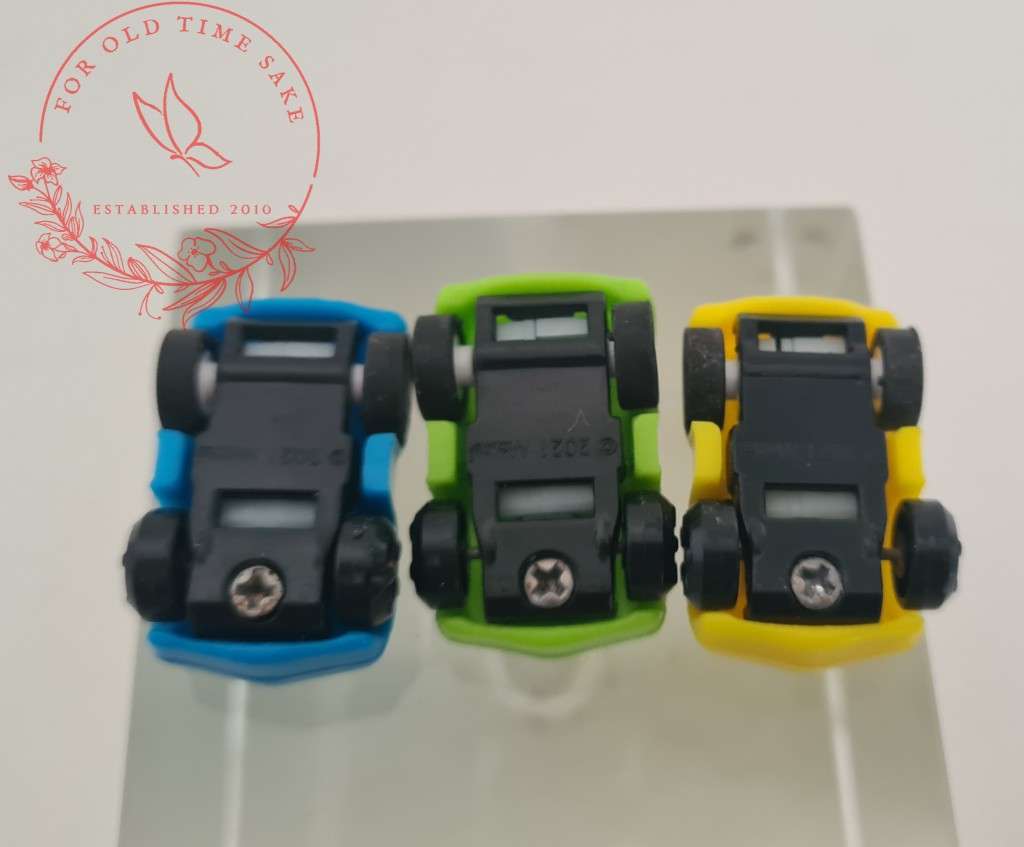 3x Matel Micro cars - see photos