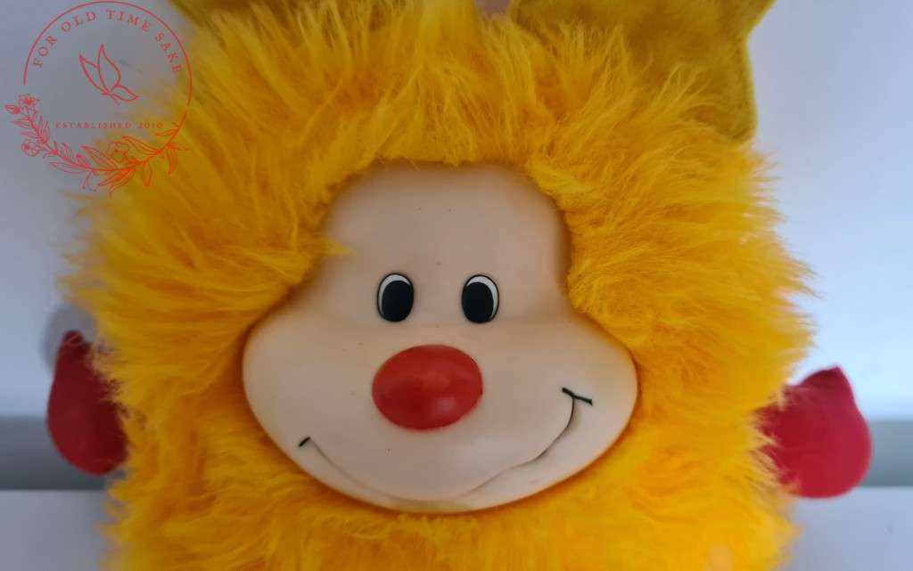 Vintage Rainbow Brite, Spark Sprite plush toy - see photos for general wear condition