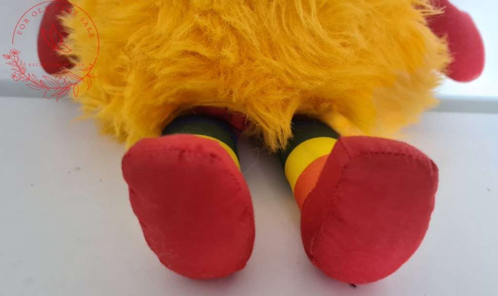 Vintage Rainbow Brite, Spark Sprite plush toy - see photos for general wear condition