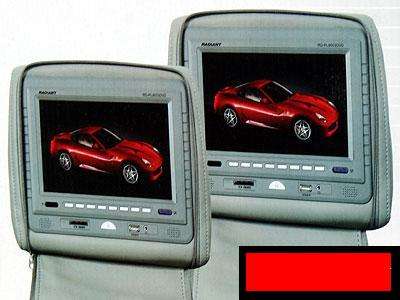 RADIANT RDPL 9003 DVD HEADREST PAIR WITH 9" SCREEN