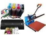 Tshirt Heat Press and Sublimation Printer Kit