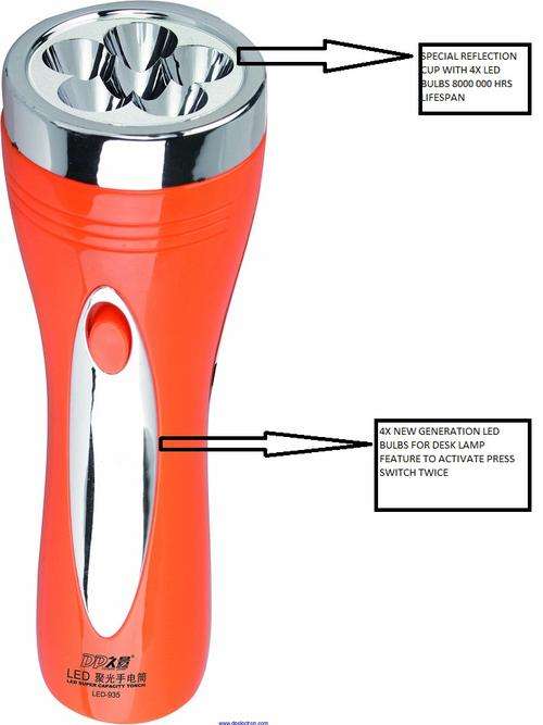 ALL NEW 2 IN 1 DESK LAMP + TORCH*****CRAZY SALE**BID**NOW**R1 AUCTION