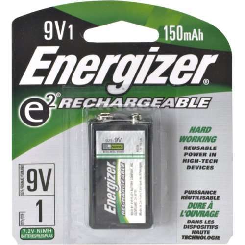 BRAND NEW***ENERGIZER 9V RECHARGEABLE BATTERY***CRAZZZY R1 AUCTION