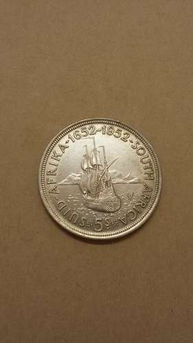 1952 Crown (Silver 5 Shilling) Union of South Africa