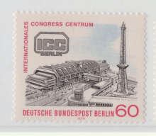 GERMANY WEST BERLIN 1979 OPENING OF INTERNATIONAL CONGRESS CENTRE BERLIN 60pf LMM.SG B566
