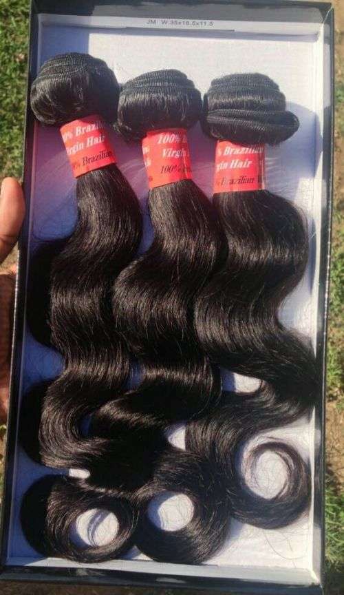 8A 100% Virgin Brazilian Hair (3 bundles)