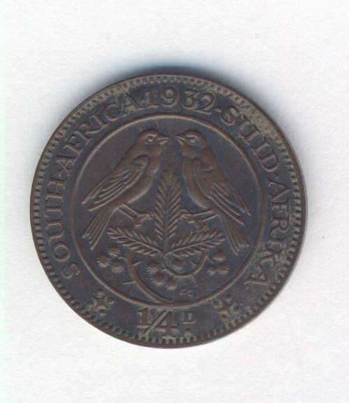 SAU 1932 Farthing - Excellent