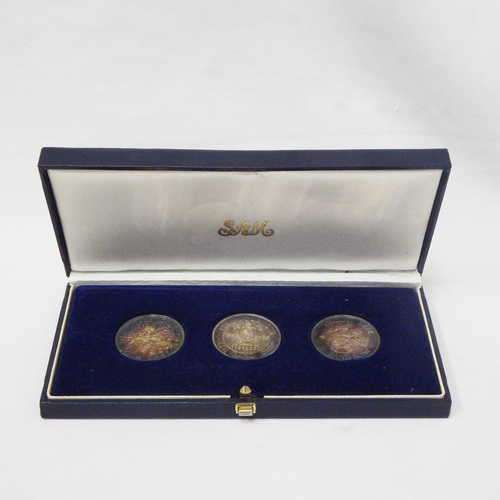 1988 Silver Rand set - Groot Trek, Huguenots, Dias