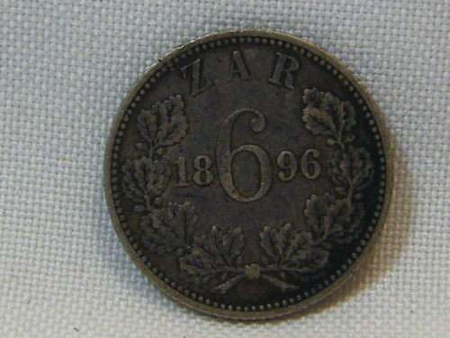 1896 ZAR Kruger sixpence - @ CRAZY R1 start