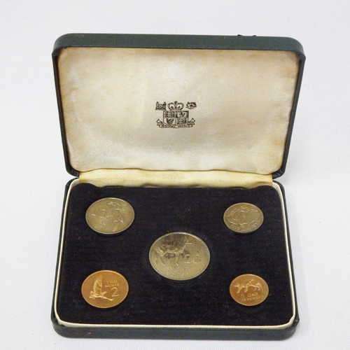 1968 Zambia short proof set