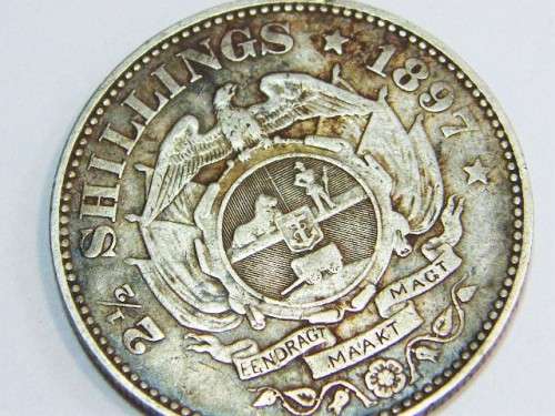 1897 ZAR Kruger 2 1/2 shilling half crown