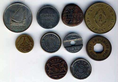 Lot of 10 medallions / tokens - Sold as a lot