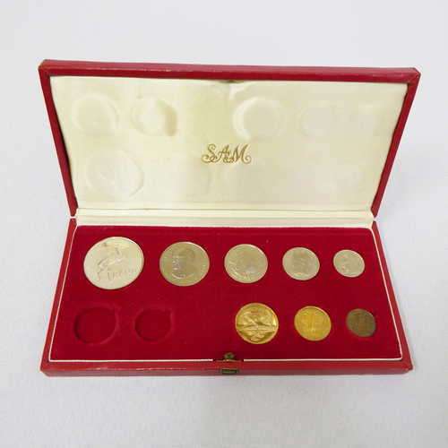 1979 RSA short proof set in long proof box - no gold