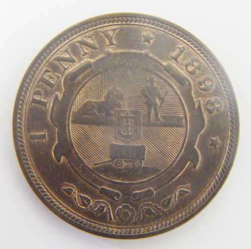 1898 ZAR Kruger one penny