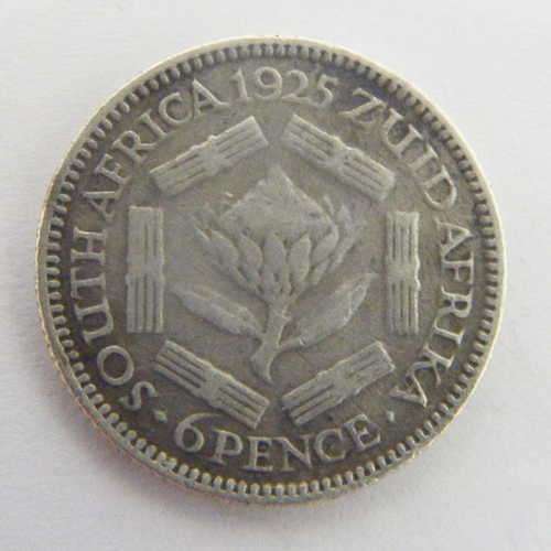 1925 Sixpence in better than fine condition