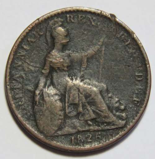 1826 Farthing William 4