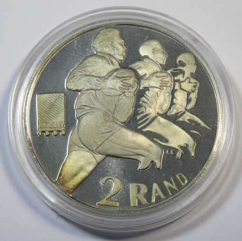 1995 RSA Proof silver R2 - Rugby World Cup