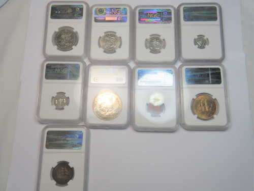 1947 Short Proof set - Graded and slabbed by NGC (PF64)