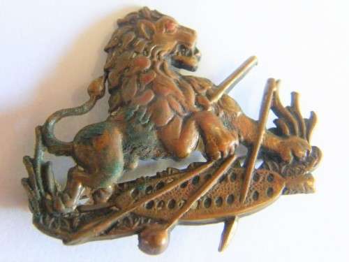 Rhodesian British South African Police brooch badge