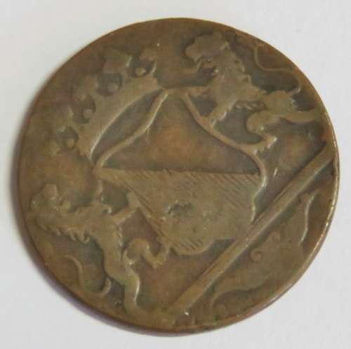 1790 VOC Half duit - Used in The Cape