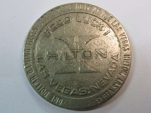 1983 Las Vegas Hilton $1 Casino token