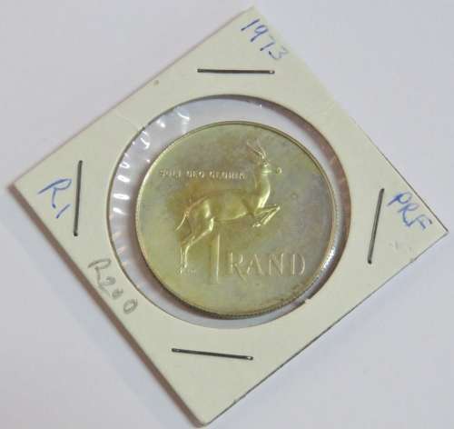 1973 RSA Proof R1 - Toned yellow