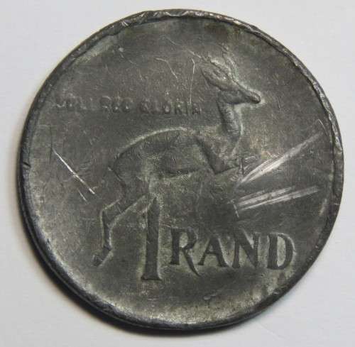 Silver 1978 prison money - Pewter R1 - Quite a good copy