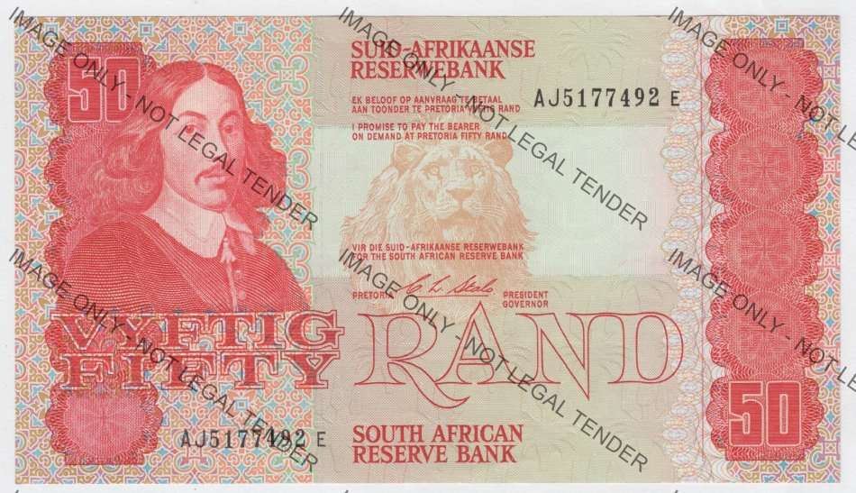 Stals first issue R50 note - UNC